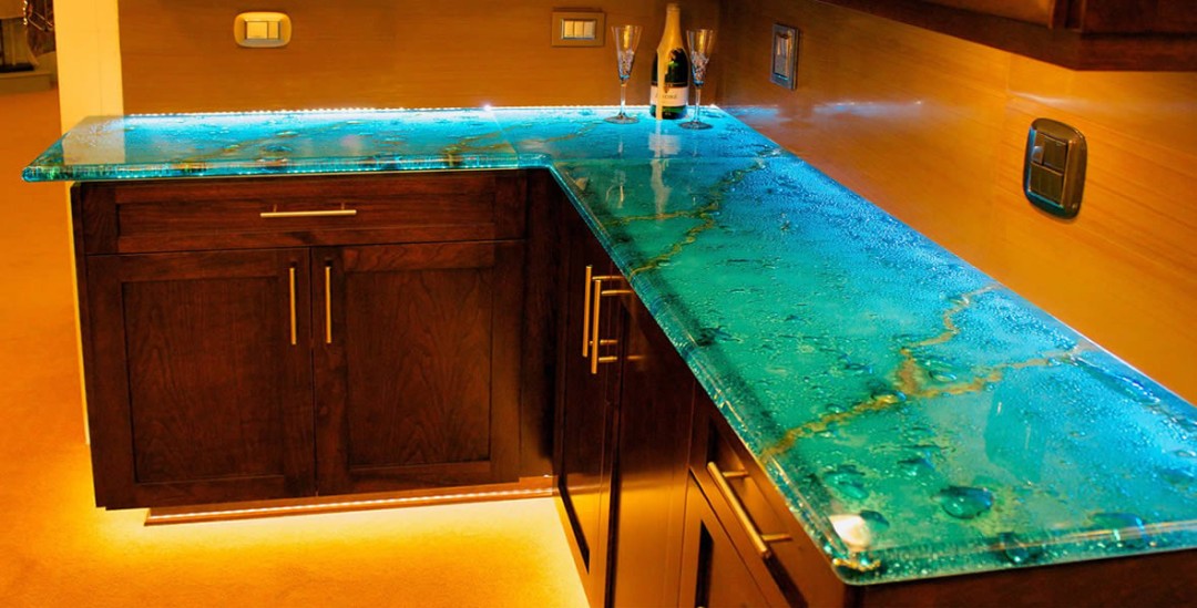 kitchen and bathroom countertops